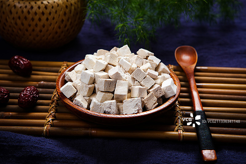 中药材茯苓图片素材