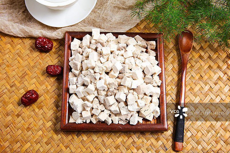 中药材茯苓图片素材