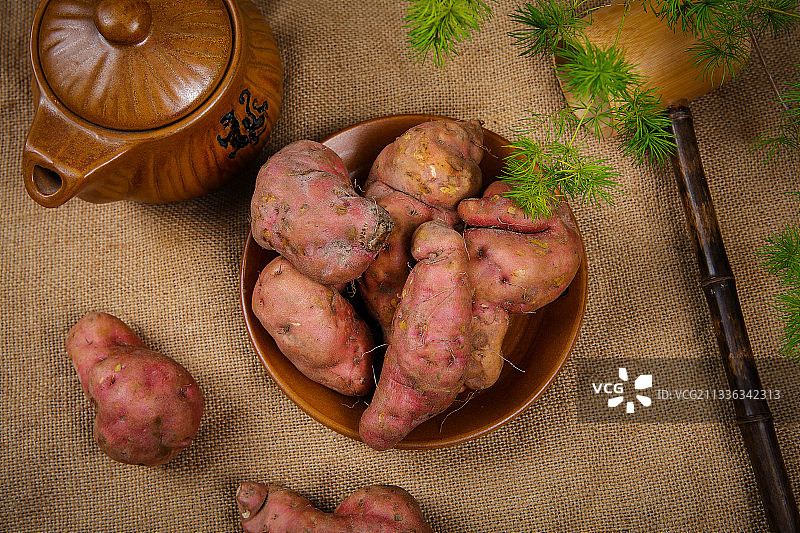 疙瘩红薯图片素材