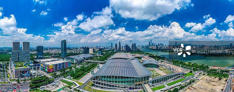 广东省广州琶洲国际会展中心图片素材