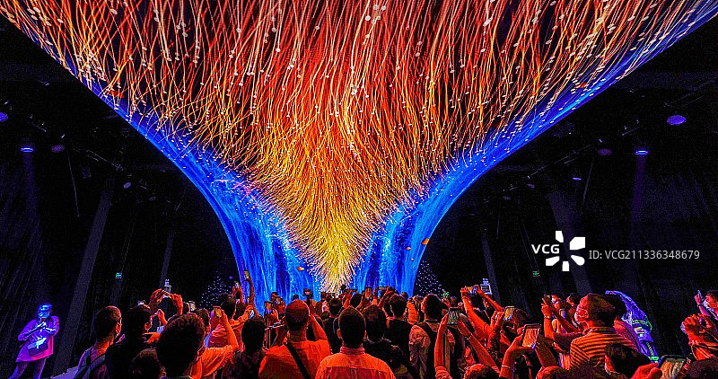 广东省广州灯光节图片素材