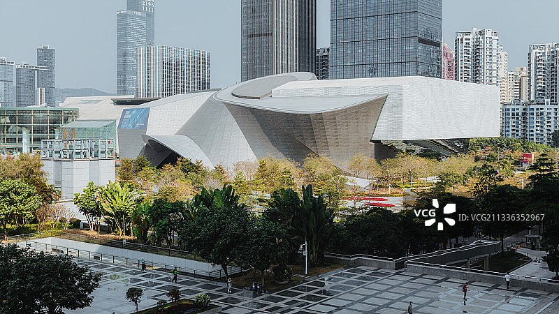 深圳当代艺术与城市规划展览馆图片素材