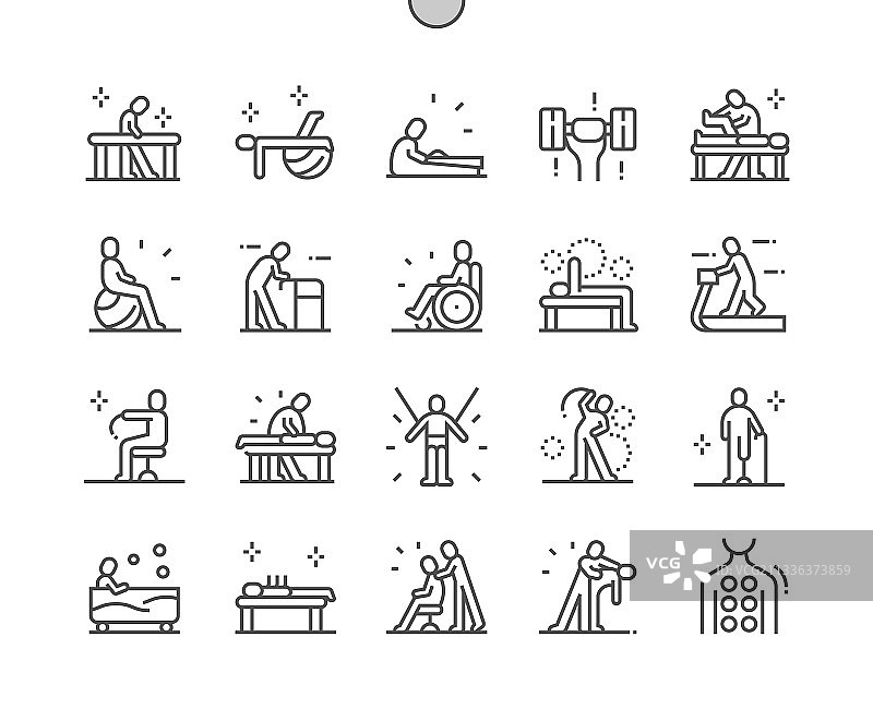 物理疗法按摩疗法和针灸图片素材