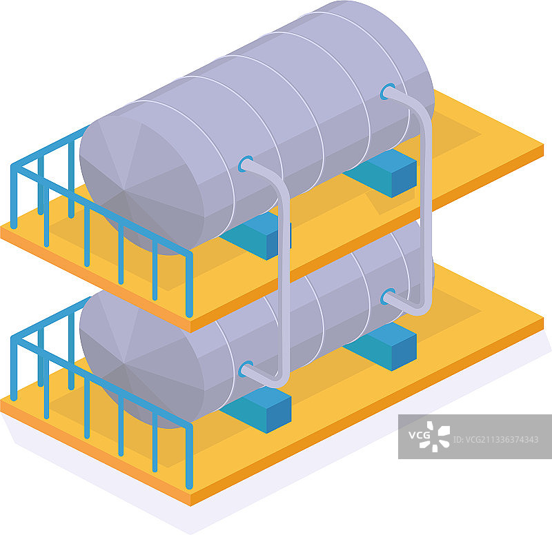 石油工业储油罐金属油罐图片素材