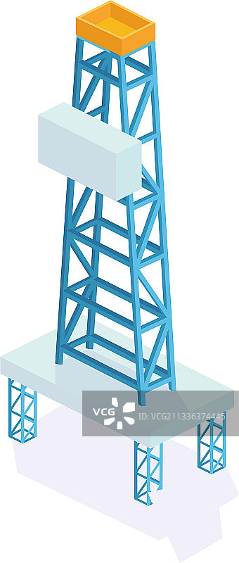 石油钻塔矿物开采与储存图片素材