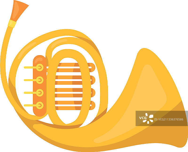 金属管乐器图片素材