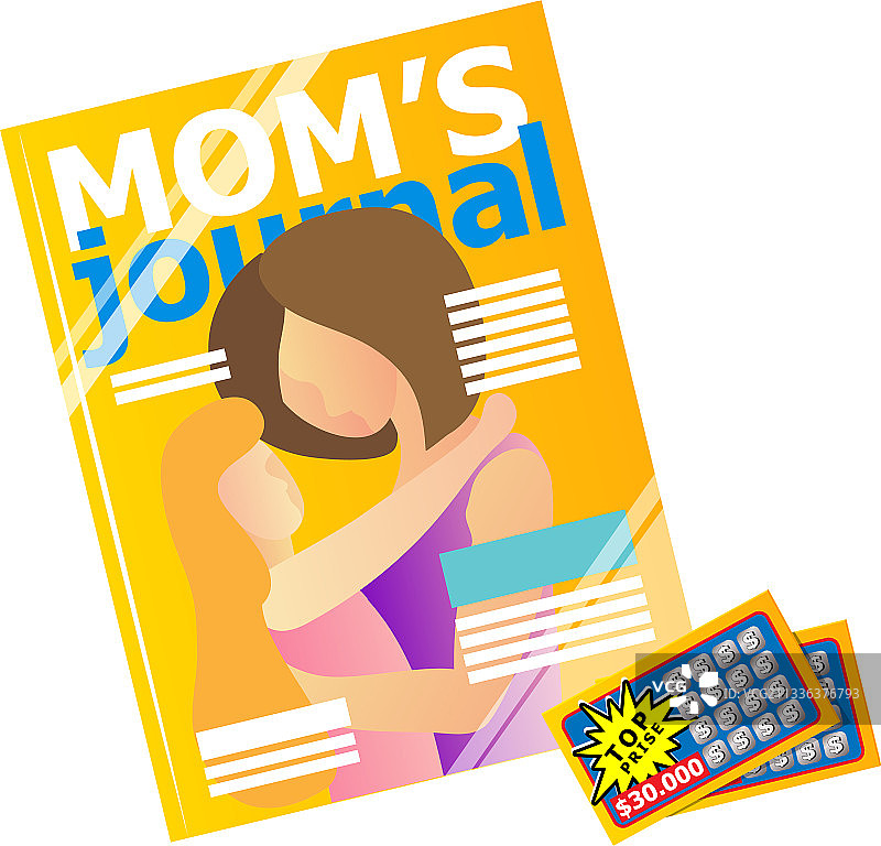 妈妈的家庭历史日记书模板图片素材