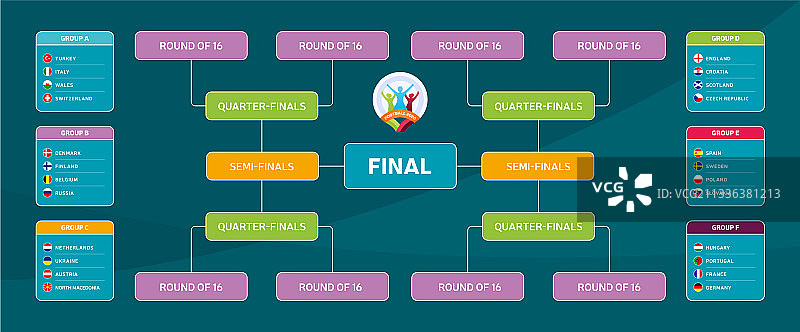 Web打印足球比赛时间表模板图片素材