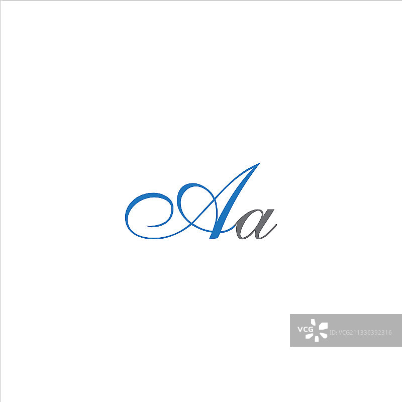 黑色背景上的字母logo抽象设计图片素材