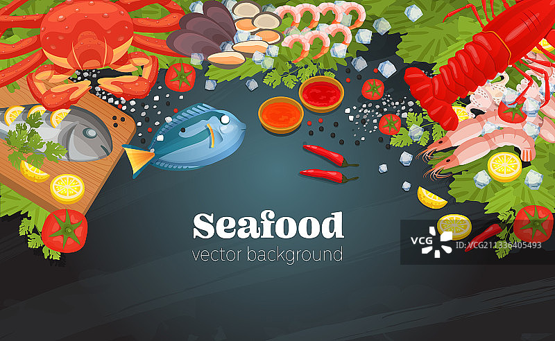 鱼餐厅海鲜菜肴美食图片素材