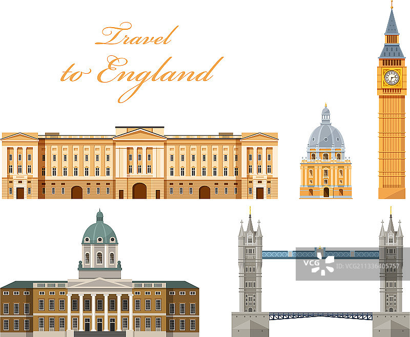 伦敦文化建筑景点图片素材