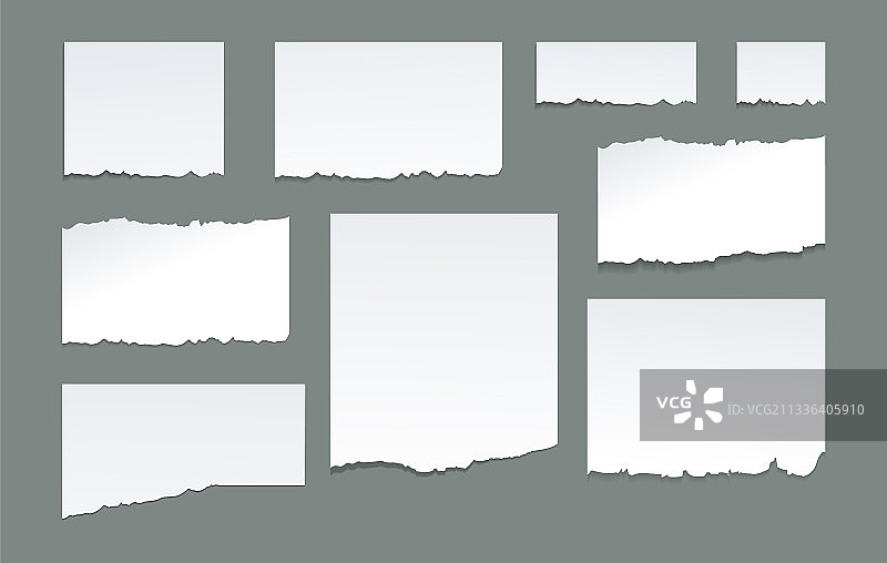 桌面纸条撕纸边缘图片素材