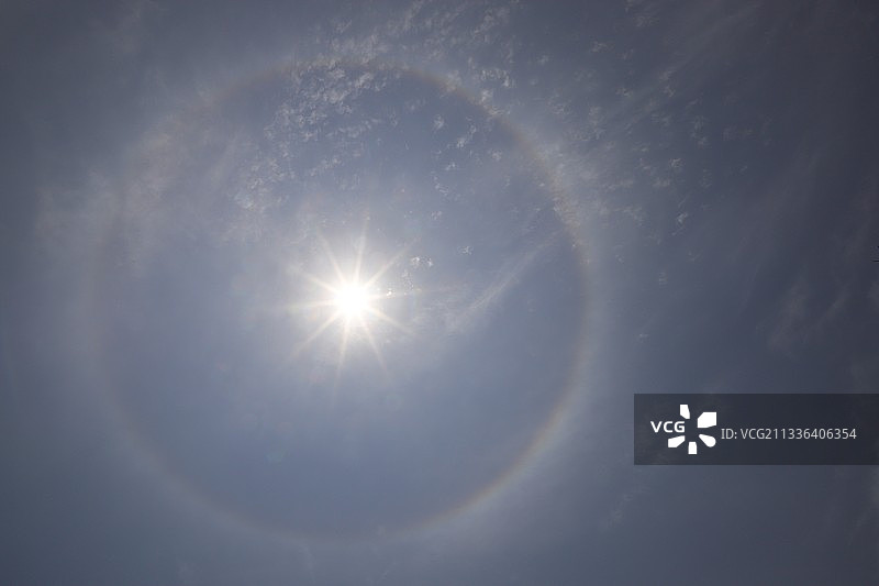 日晕图片素材