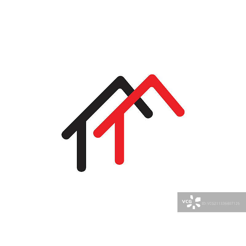 简约rohome链接logo图片素材