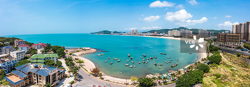 航拍广东阳江海陵岛图片素材
