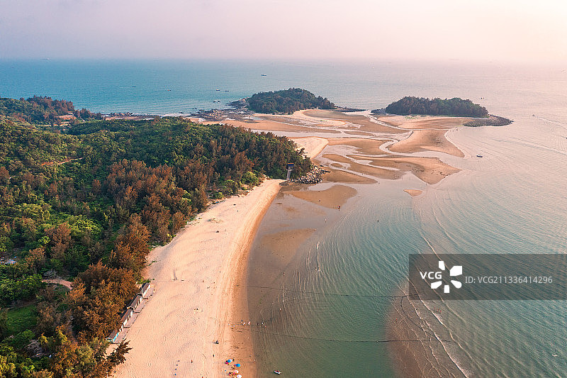 航拍广东阳江海陵岛图片素材