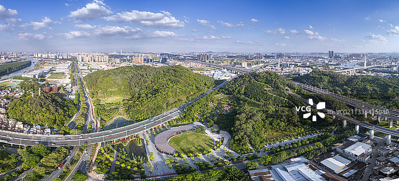佛山市桂城街道三山森林公园图片素材