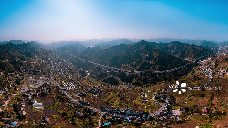 贵州省习水县乡村风光图片素材