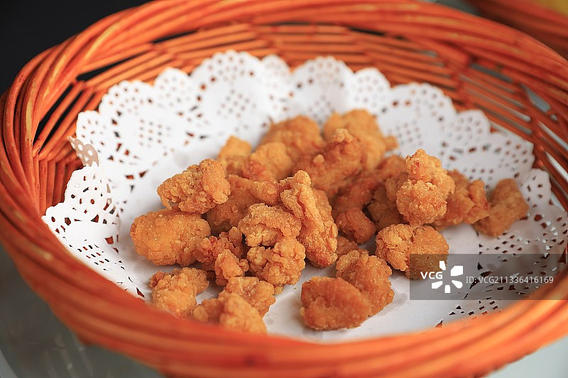 鸡米花是一种美食小吃图片素材