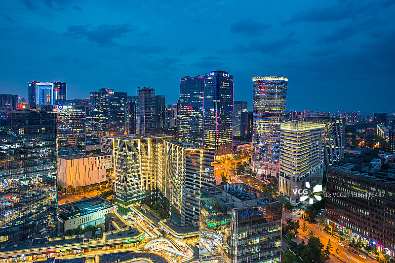 成都银泰城风光图片素材