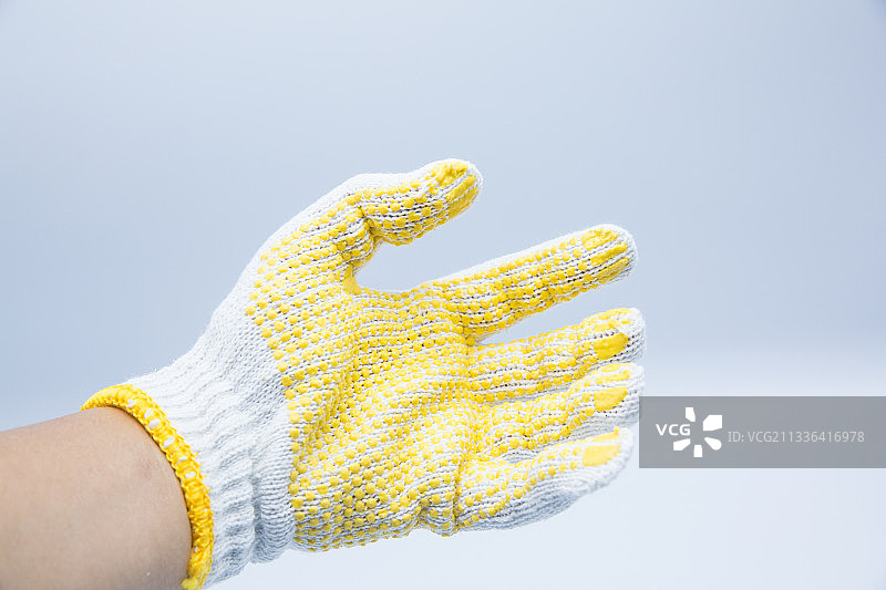 帆布手套图片素材