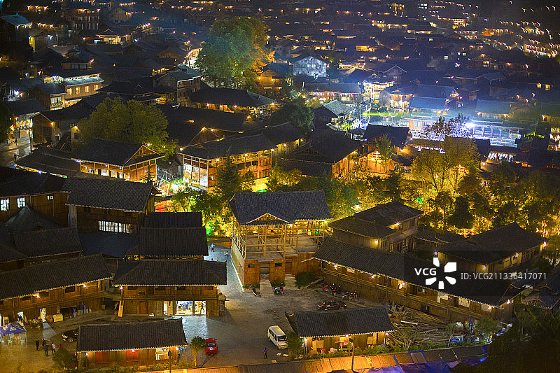 西江千户苗寨图片素材