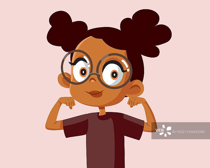 健康快乐的女孩图片素材