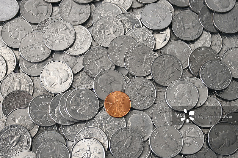 硬币特写镜头图片素材