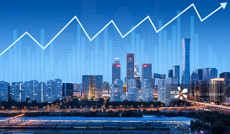 现代科技城市风光图片素材