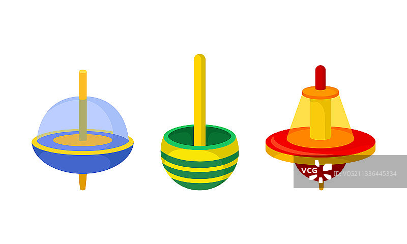 顶部尖锐的蹲姿玩具图片素材