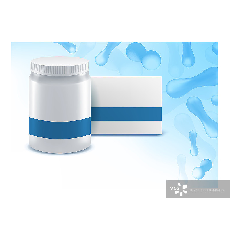 益生菌菌株创意宣传海报图片素材