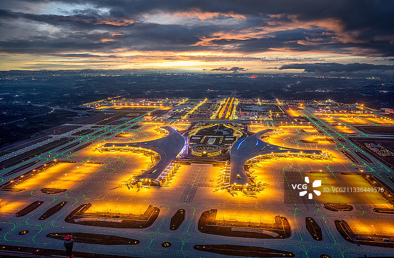天府国际机场图片素材