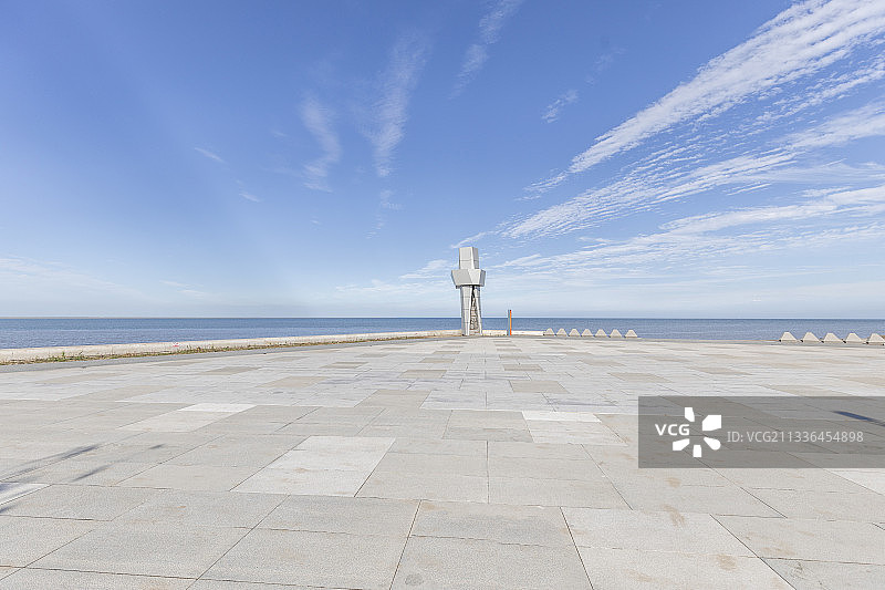 天津东疆亲海公园广场图片素材