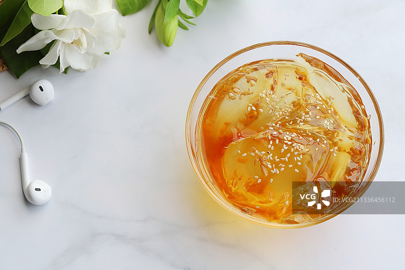 特色饮品：凉粉图片素材