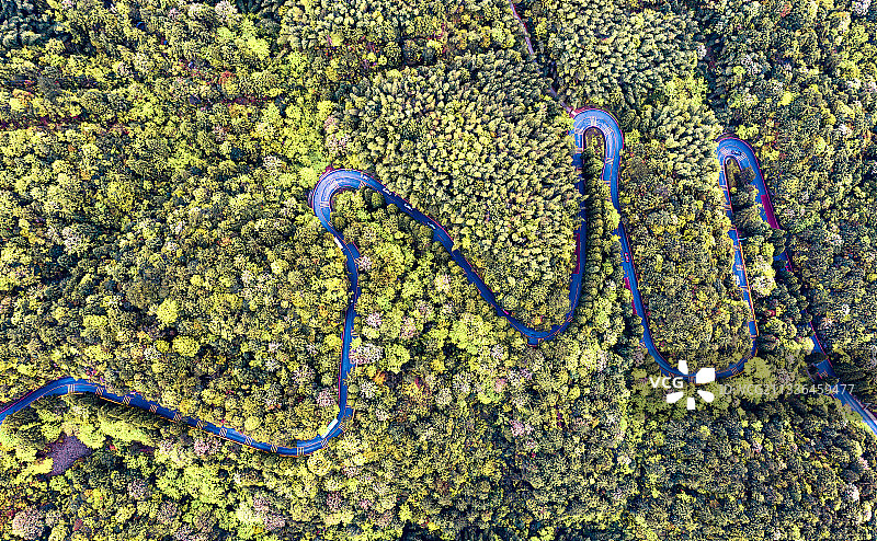 井冈山之路图片素材
