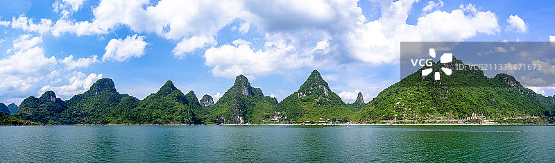 广西南宁上林县大龙湖山水图片素材