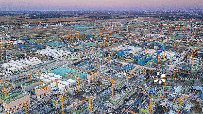 雄安新区容西片区图片素材