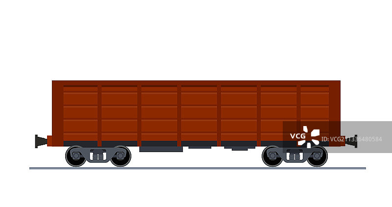 货运列车车厢图片素材