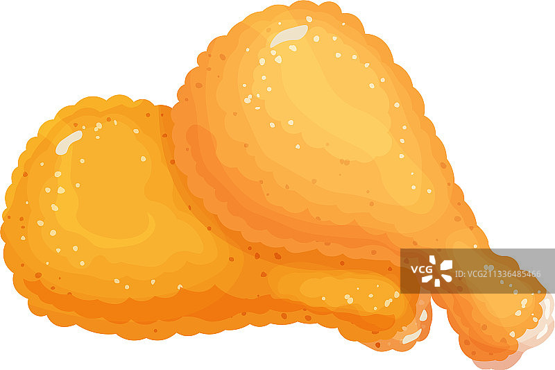 炸鸡腿图片素材