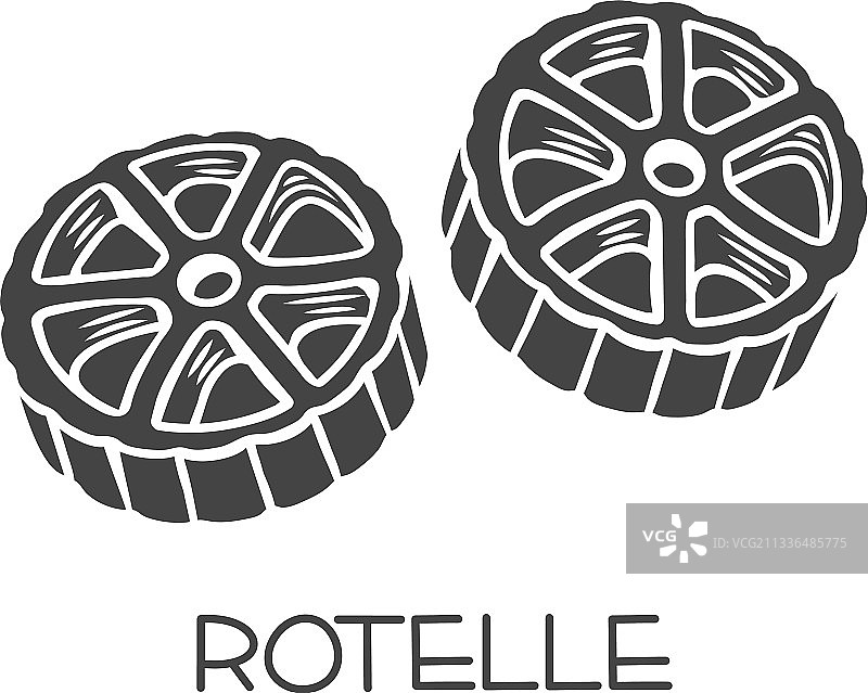 意大利螺旋面标志图标图片素材