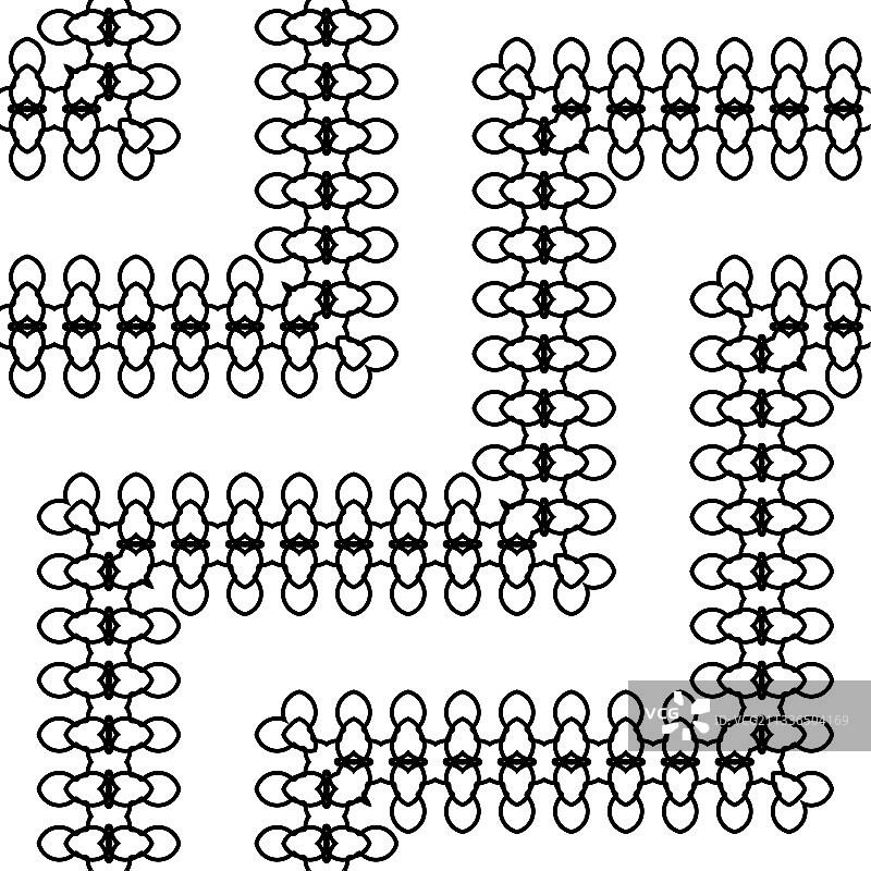 设计无缝之字形装饰图案图片素材