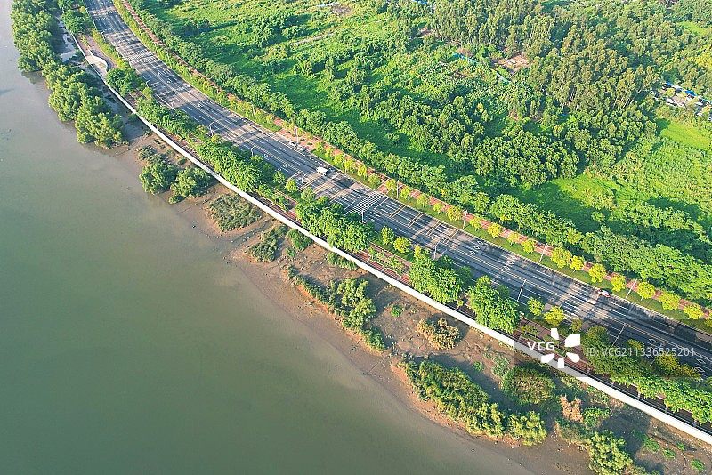 东莞虎门外环岛路景观图片素材