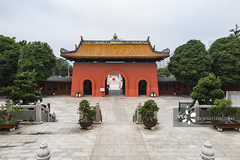 中国广西南宁孔庙--高考、中考季祈福学子图片素材