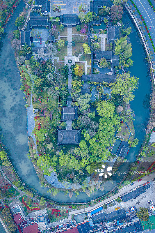 江苏省扬州市高邮市文游台图片素材