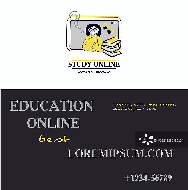 外贸宣传单、宣传册和名片图片素材