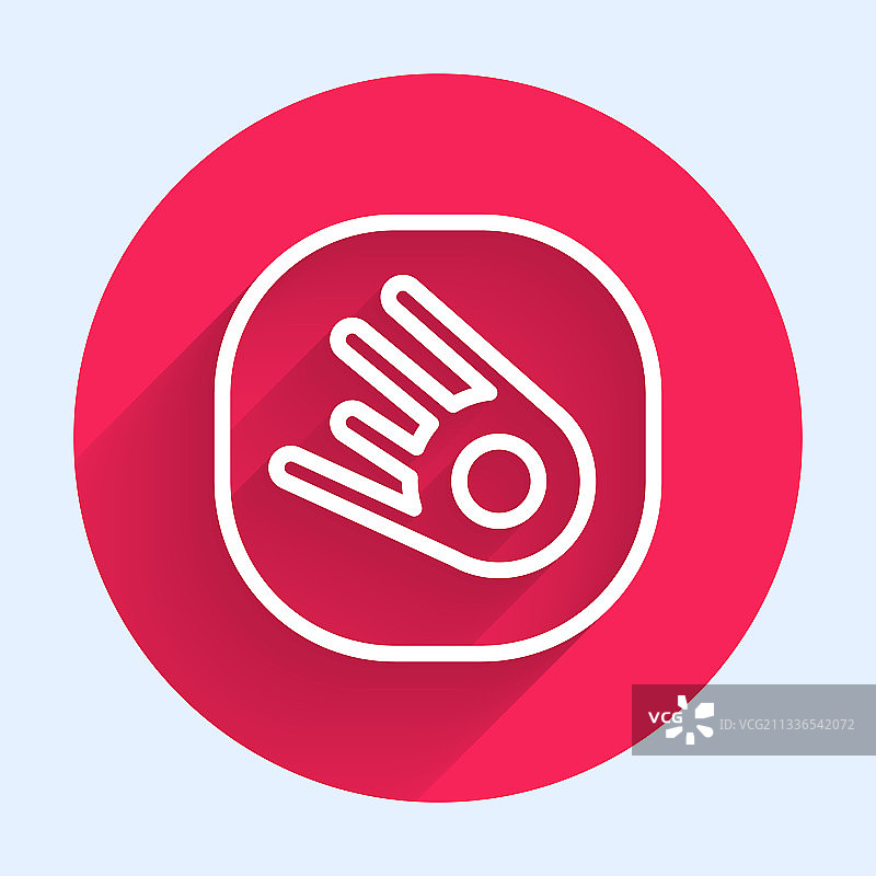 快速下落的彗星白色线条图标图片素材