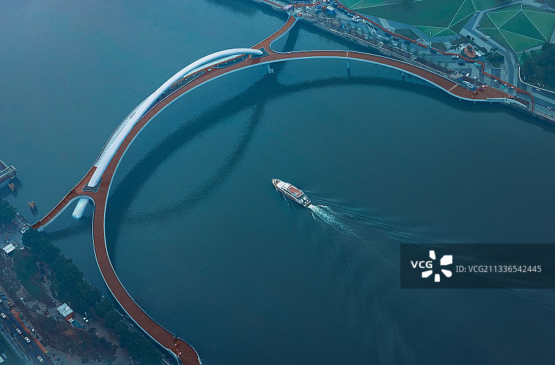 广州海心桥图片素材