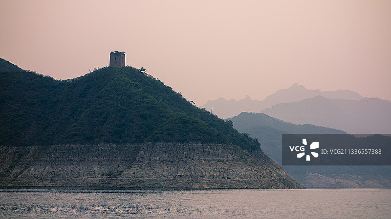 河北唐山潘家口 水长城图片素材