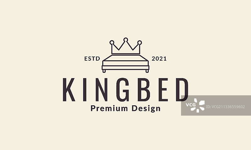 带床线家具内饰皇冠标志图片素材