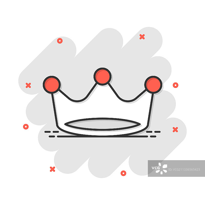 卡通皇冠图标图片素材